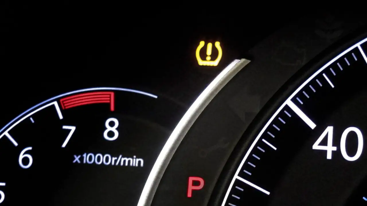 low tire pressure light toyota