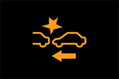 Collision Mitigation Braking System Indicator