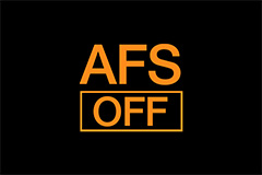Adaptive Front Lighting System (AFS) OFF Indicator