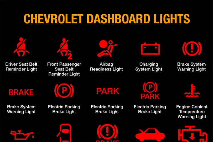 Chevy dashboard symbols