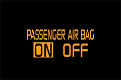 Passenger Airbag Status Indicator