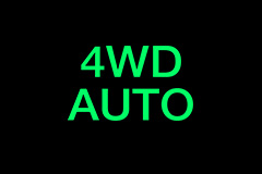 4WD AUTO Indicator Light