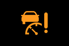 Service Adaptive Cruise Control Warning Light