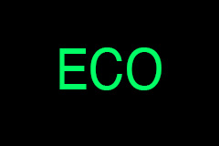 ECO Mode Indicator Light