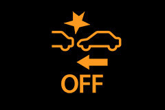 Forward Collision Warning OFF Indicator