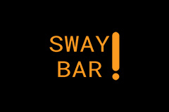 Sway Bar Fault Warning Light