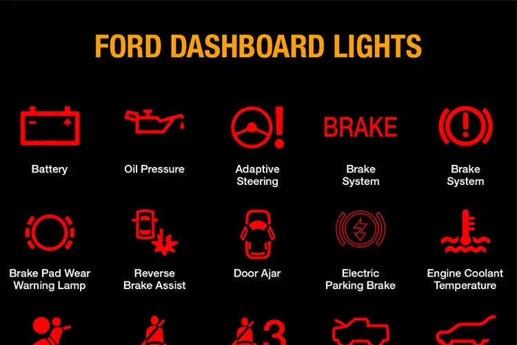 Ford dashboard symbols