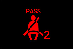 Front Seatbelt Warning Light