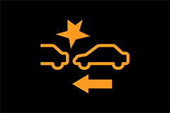 Collision Mitigation Braking System Indicator