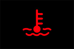 High Temperature Warning Light