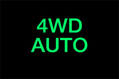 4WD Auto Indicator Light
