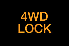 4WD Lock Indicator Light