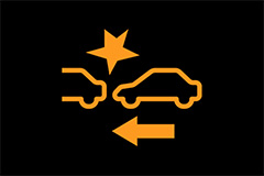 Forward Collision Warning Indicator Light