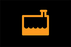 Low Coolant Level Warning Light