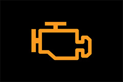 Engine Check/Malfunction Indicator Warning Light
