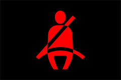 Seat Belt Reminder Warning Light