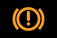 Brake Control System Warning Light