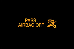 Front Passenger Airbag Deactivation Indicator