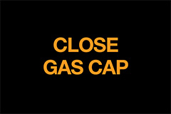 Check Gas Cap Indicator