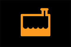 Low Coolant Level Warning Light