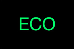 Eco Mode Indicator Light