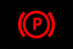 Electronic Parking Brake Indicator Light