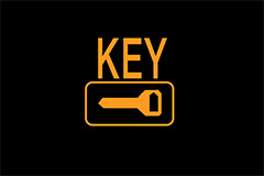 Intelligent Key System Warning Light