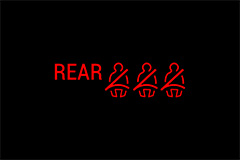 Rear Seat Belt Warning