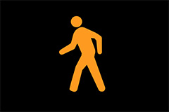 Pedestrian Ahead Indicator