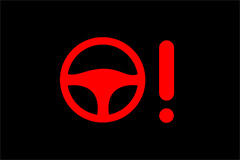 Electric Power Steering System Warning Light