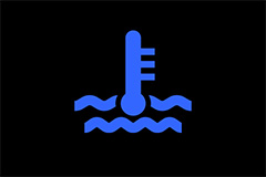 Low Engine Coolant Temperature Indicator