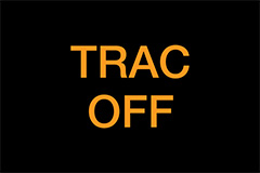 “TRAC OFF” indicator