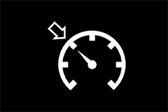 Adaptive Cruise Control Warning Light