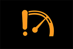 Engine Speed Limited Warning Light