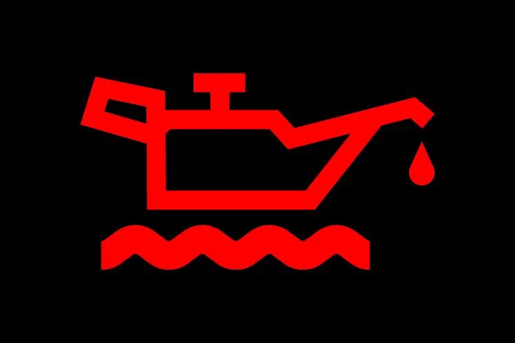 low oil level warning light