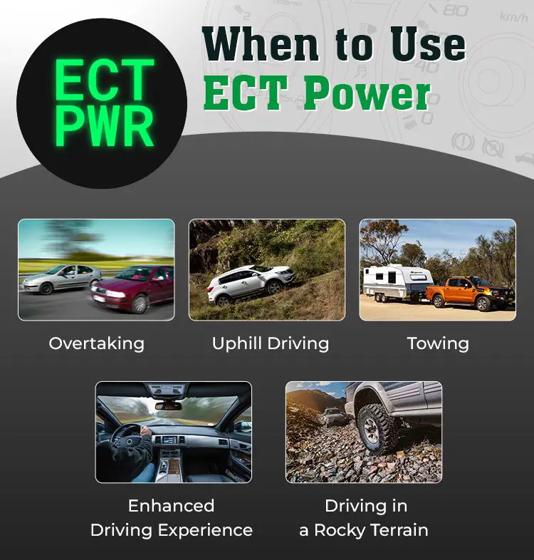 When to use ECT power