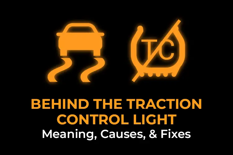 traction control light: meaning, causes, and fixes