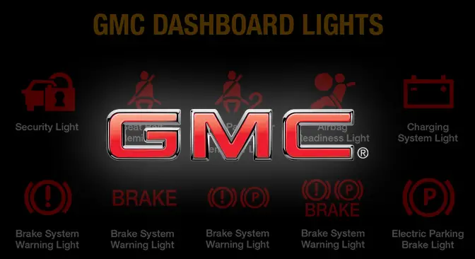 GMC Warning Light Symbols and Meaning (FULL list, FREE Download)