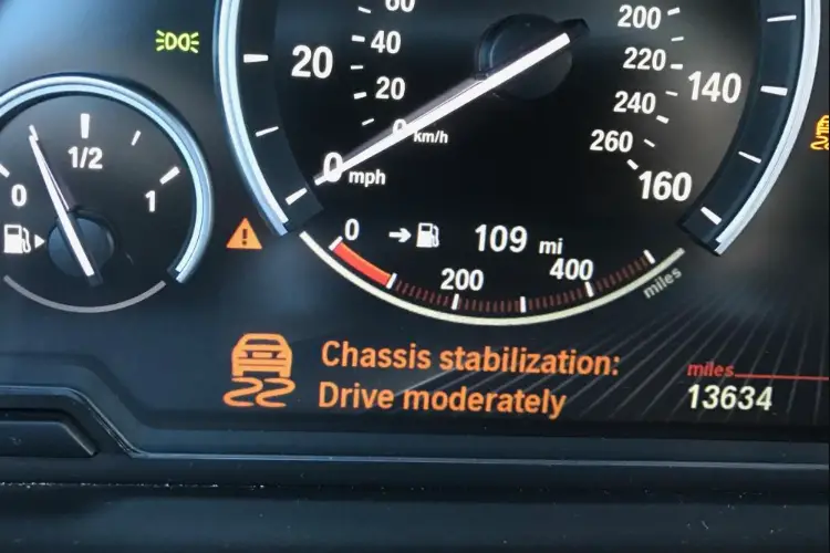 Chassis Stabilization Malfunction BMW