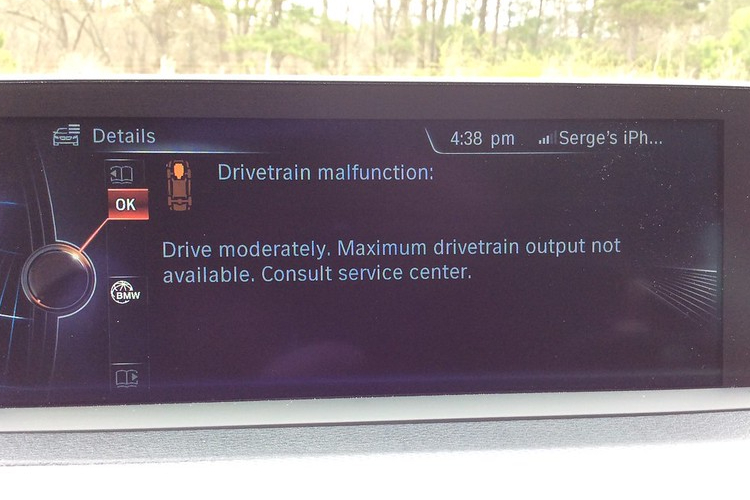 Drivetrain Malfunction BMW