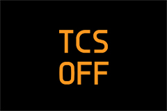 TCS OFF Indicator Light