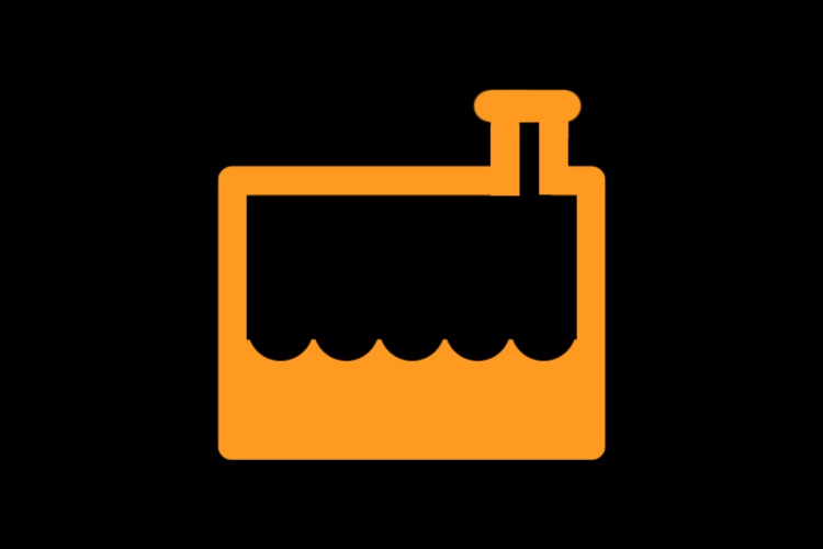 bmw coolant warning light