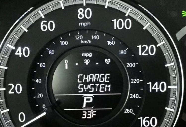 Check Charge System Honda Accord