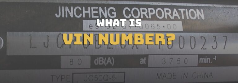 Here's where you can find out all about VIN numbers