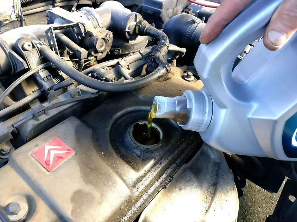 There are 7 steps to change your oil
