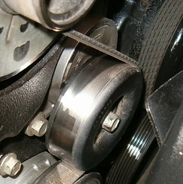 Damaged tensioner can be a cause of the P0016 code