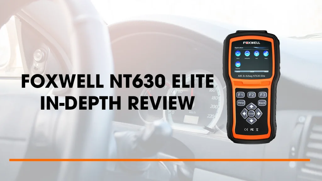 Foxwell NT630 Elite ABS Airbag SRS Reset OBD2 Code Reader Foxwell NT630 Elite ABS Airbag SRS Reset OBD2 Code Reader