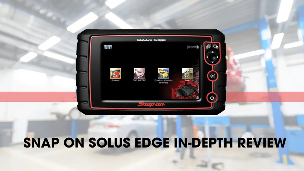 Snap On Solus Edge is fast, efficient, handy, and easy to use.