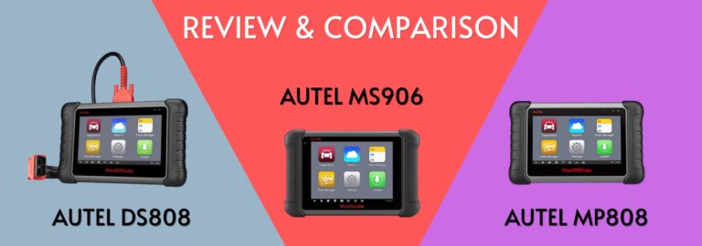 Here's where you can get the complete comparison between the Autel DS808, the MS906 and the MP808
