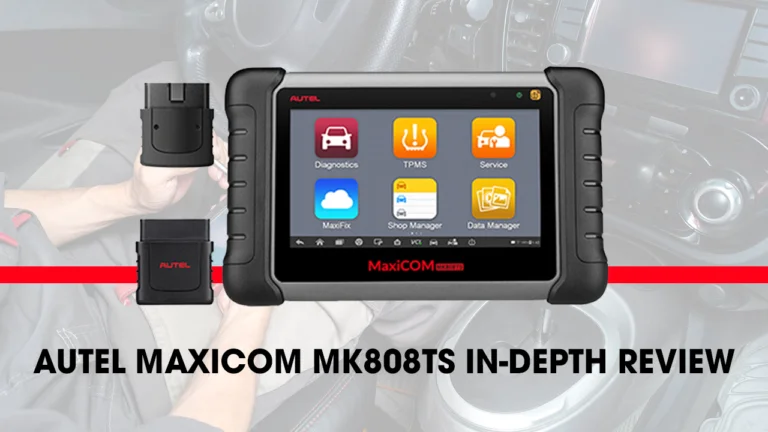 Here's where you can get an in-depth review of the Autel Maxicom MK808TS